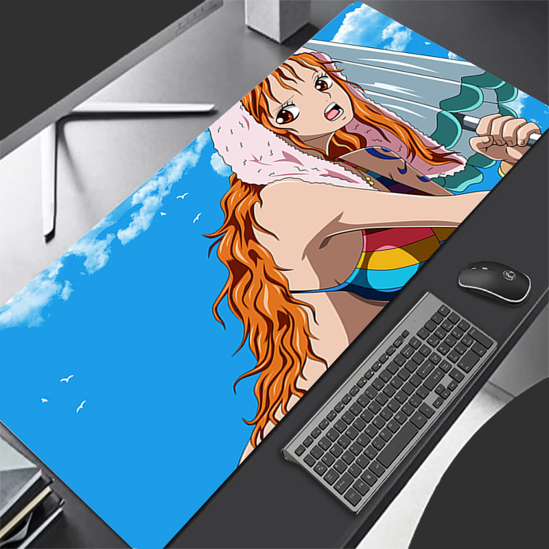 Gaming Accessories For Gaming Room - マウスパッドワンピース耐久性のあるアニメゲームアクセサリー Gabinete ゲーマー PC コンピュータデスクマット大型 XXL