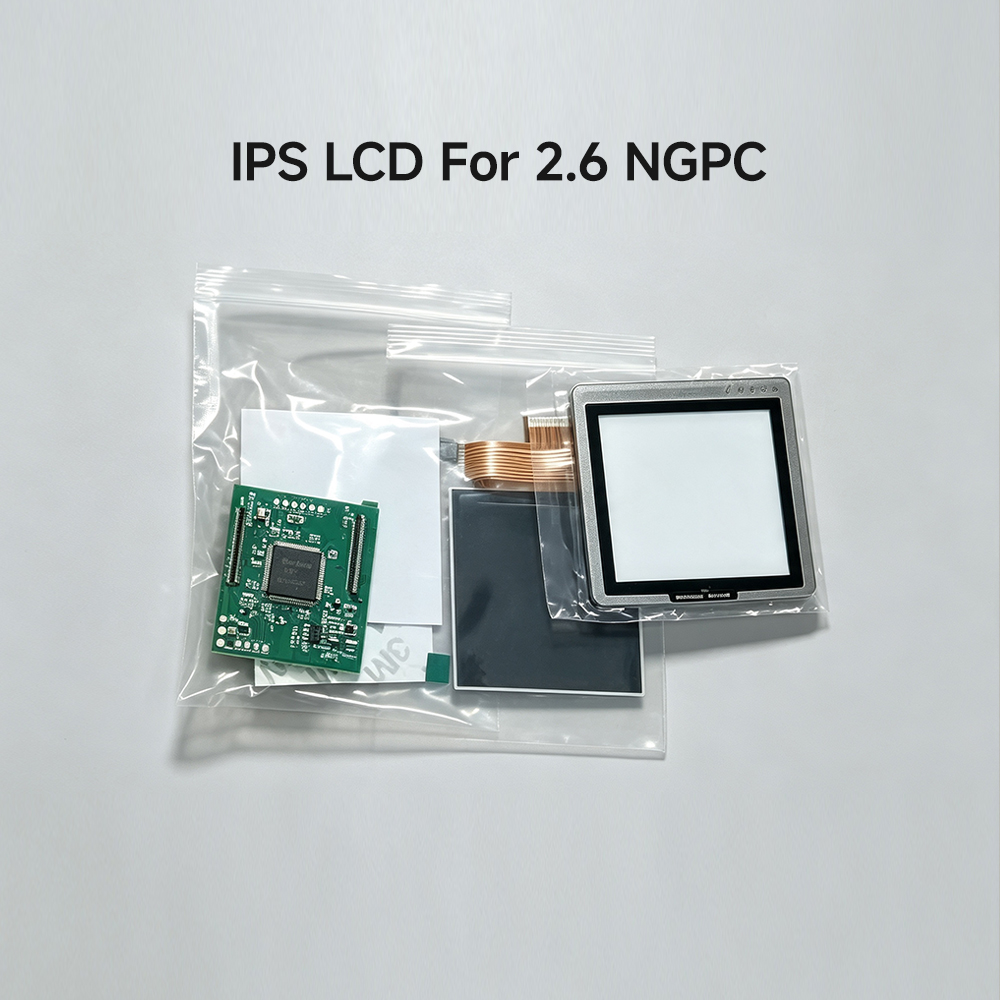 Gaming Accessories That You Need - 新しい2.6インチオリジナルサイズ高輝度IPS液晶画面、ネオジオポケットカラーNGPC用、シェルを切る必要なし、ゲーム用