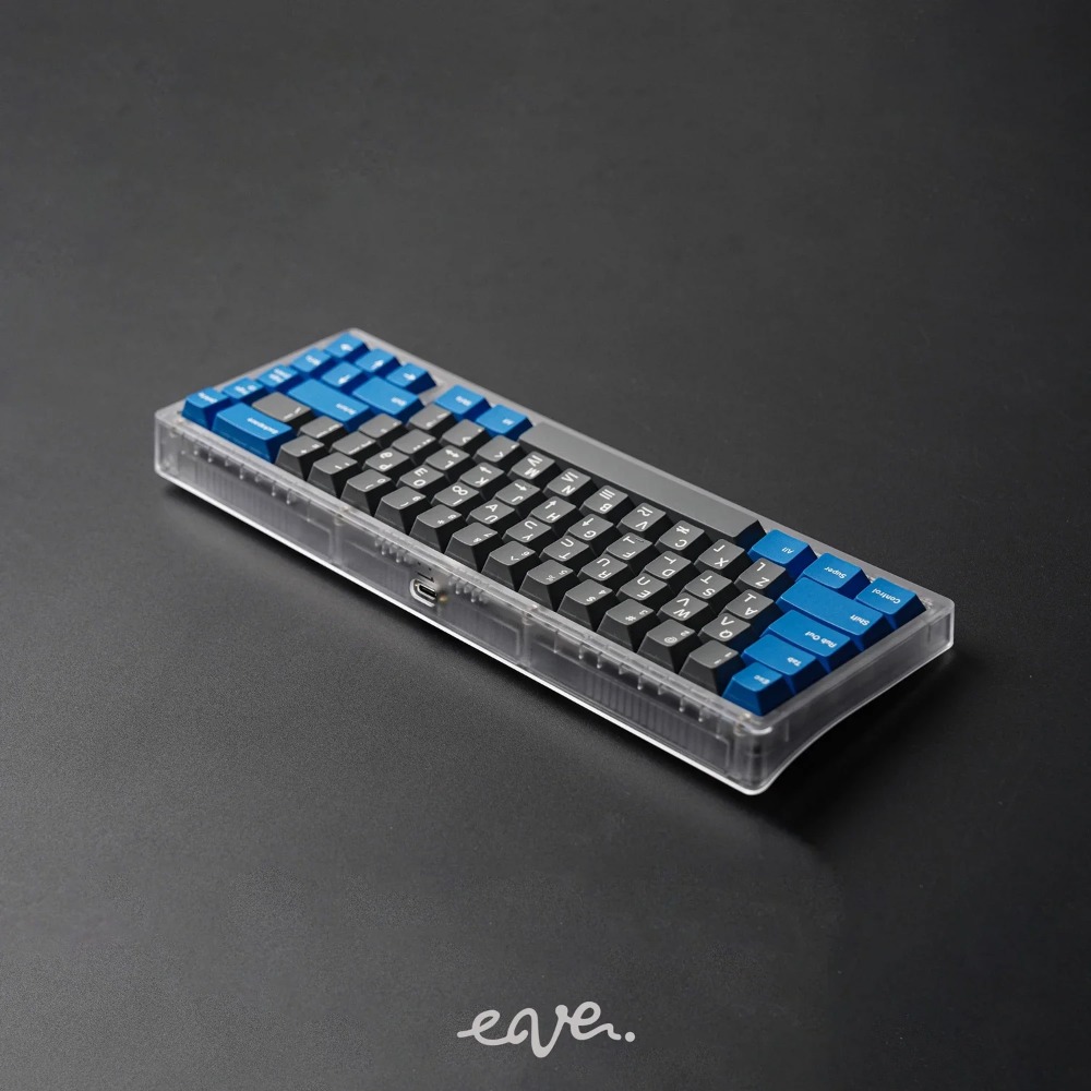 Gaming Accessories Kit - Swagkeys EAVE65 メカニカルキーボードキット ガスケット有線カスタム RGB 透明ケースキーボードキット