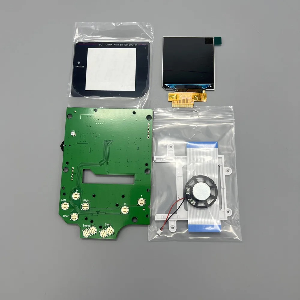 Gaming Accessories That You Need - 2.45インチGB DMG LCDスクリーンキット ゲームボーイ用IPSオリジナルサイズ高輝度スクリーン GB DMG
