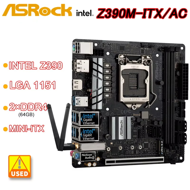 Intel Cpu Core I9 - Asrock Z390M-ITX/AC Mini-ITX マザーボード Intel Z390