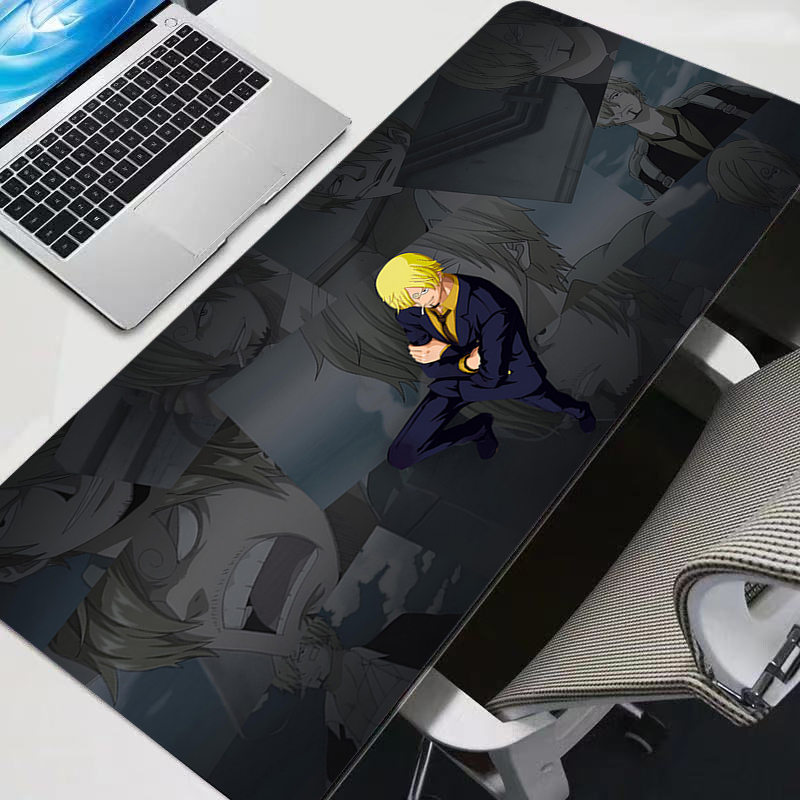 Gaming Accessories For Table - マウスパッドワンピースサンジアニメゲームアクセサリーマウスパッドゲーマー PC コンプリートコンピュータキーボードデスクマット Varmilo テーブル