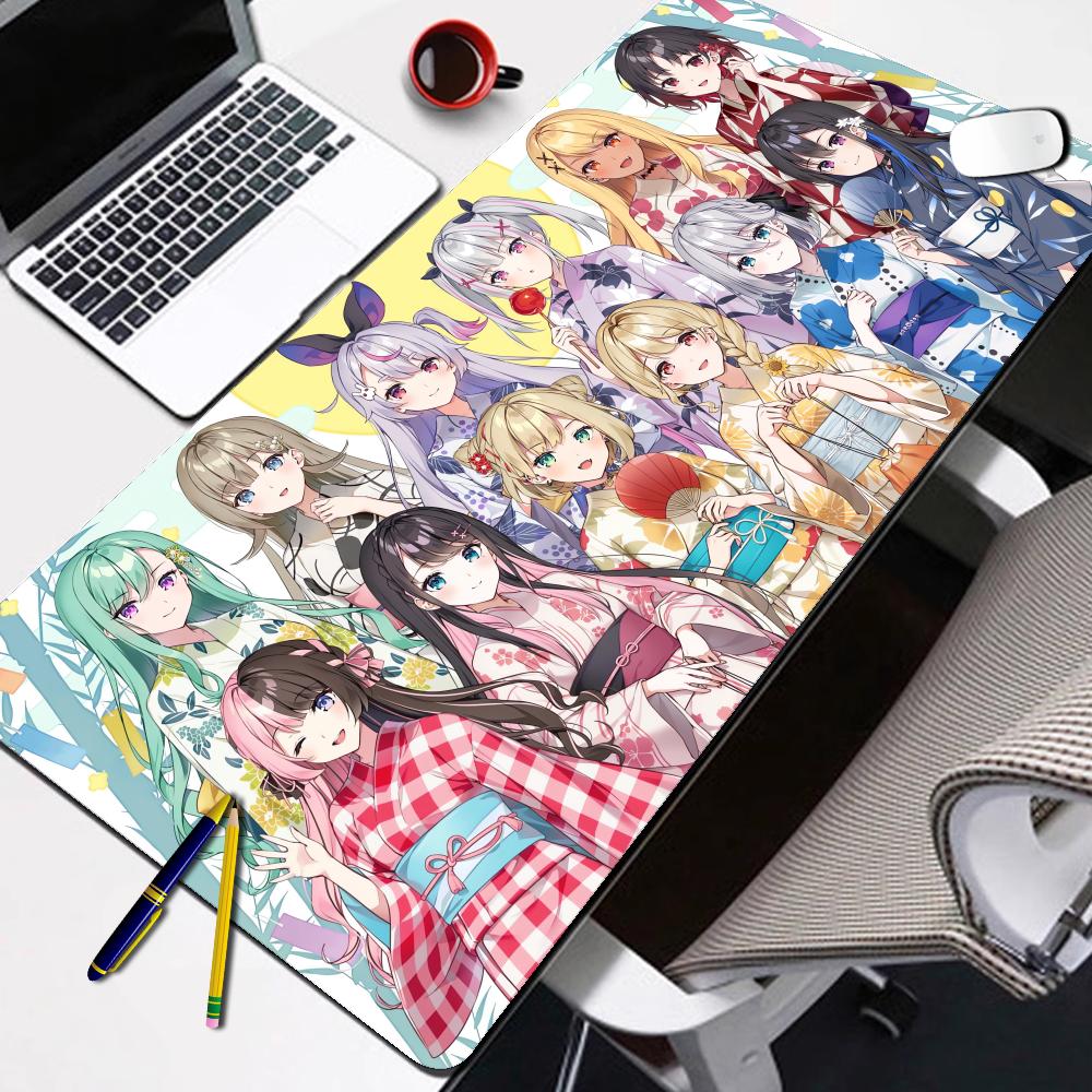 Youtube Gaming Accessories - バーチャル YouTuber 大型マウスパッド VSPO HD 印刷マウスパッドアニメ