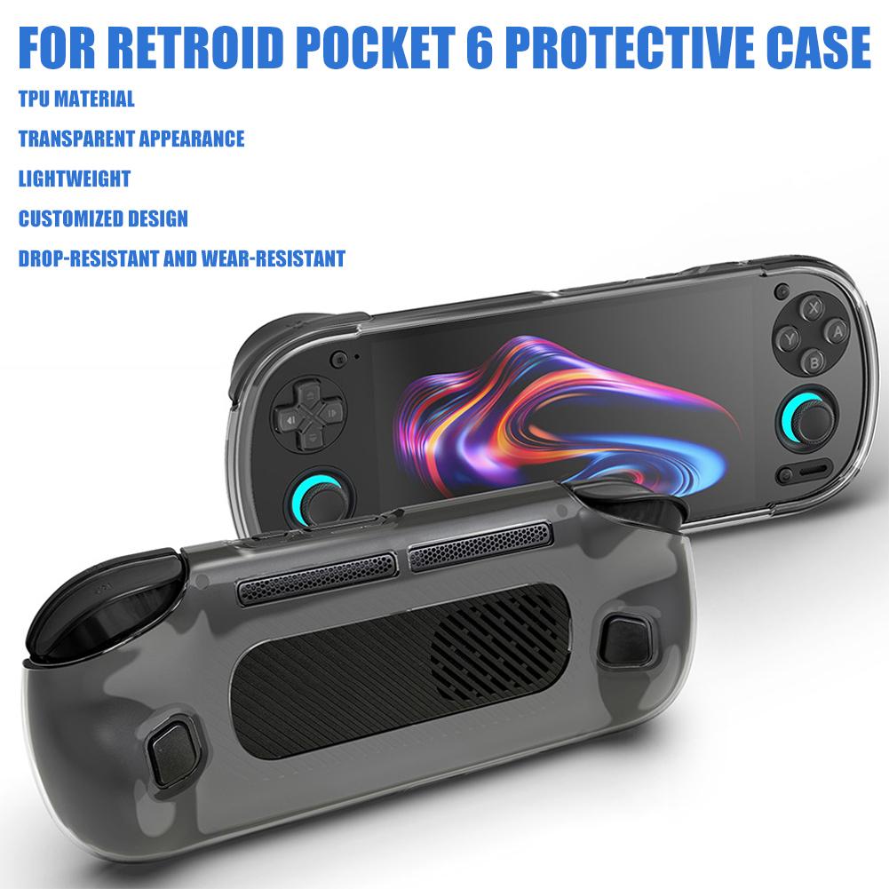 Gaming Accessories Dropshipping - 透明ソフトケース Retroid Pocket 6 用 TPU