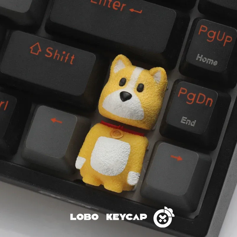 漫画のクマ動物パーティーシリーズ樹脂製ESCキーキャップ動物 - Gaming Accessories Kit のレビューと価格