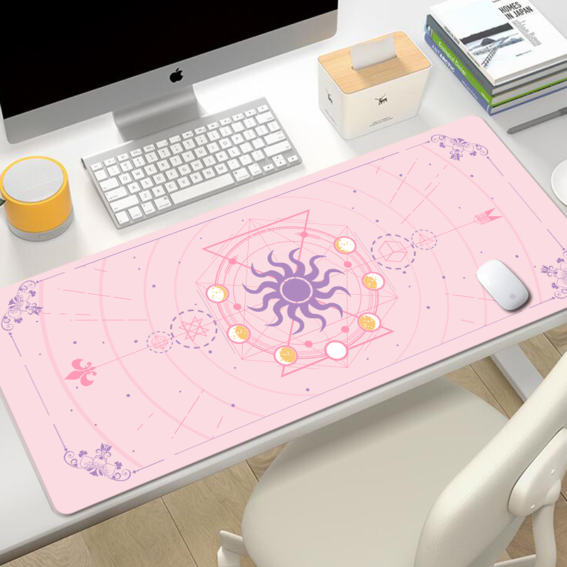 魔法の月の星が付いたゲームマウスパッド,大きいサイズ,紫,か - Gaming Accessories For Gaming Desk のレビューと価格