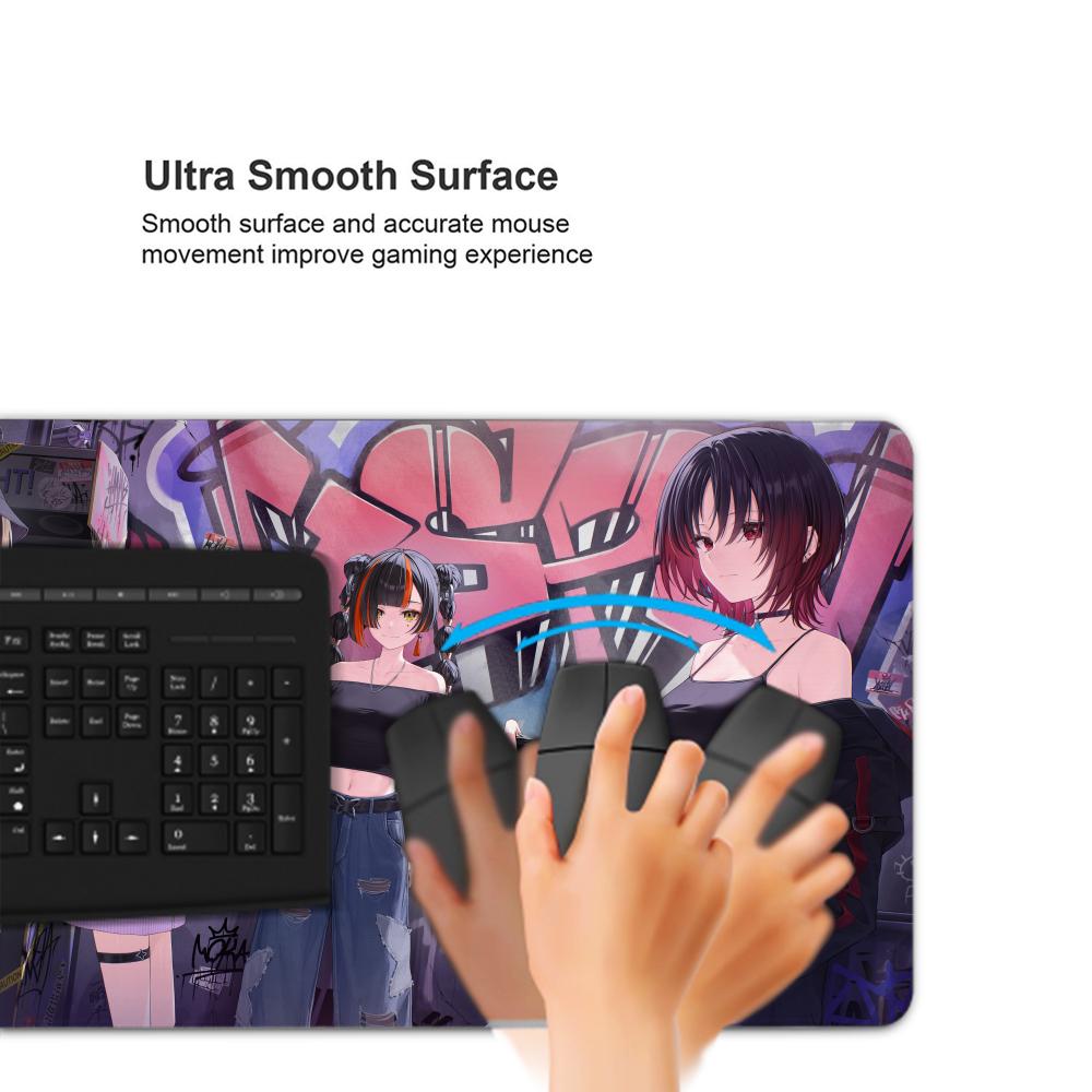 新しい VSPO マウスパッド VTuber バーチャル Y - Youtube Gaming Accessories のレビューと価格