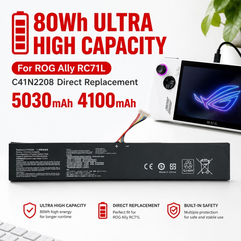 80Wh 5030mAh 4100mAh ASUS ROG  - Gaming Accessories Asus のレビューと価格