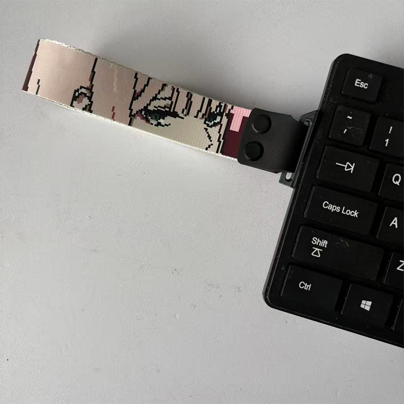 ファッションアニメキーボードリボンメカニカルキーボードストラ - Gaming Accessories Kit のレビューと価格
