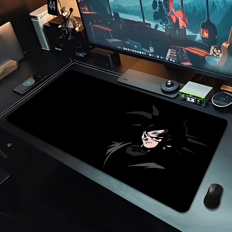 DBZ ブラックアニメマウスパッドドラゴンボール大型 PC  - Gaming Accessories For Table のレビューと価格