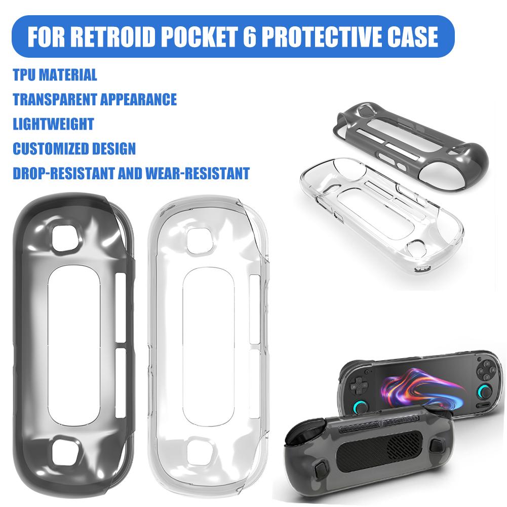 保護ケース Retroid Pocket 6 用透明 TPU - Gaming Accessories Dropshipping のレビューと価格