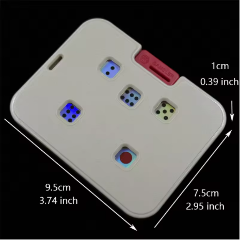 ポータブルダイス EDC ストレス解消 メカニカルカードプレ - Gaming Accessories For Table のレビューと価格
