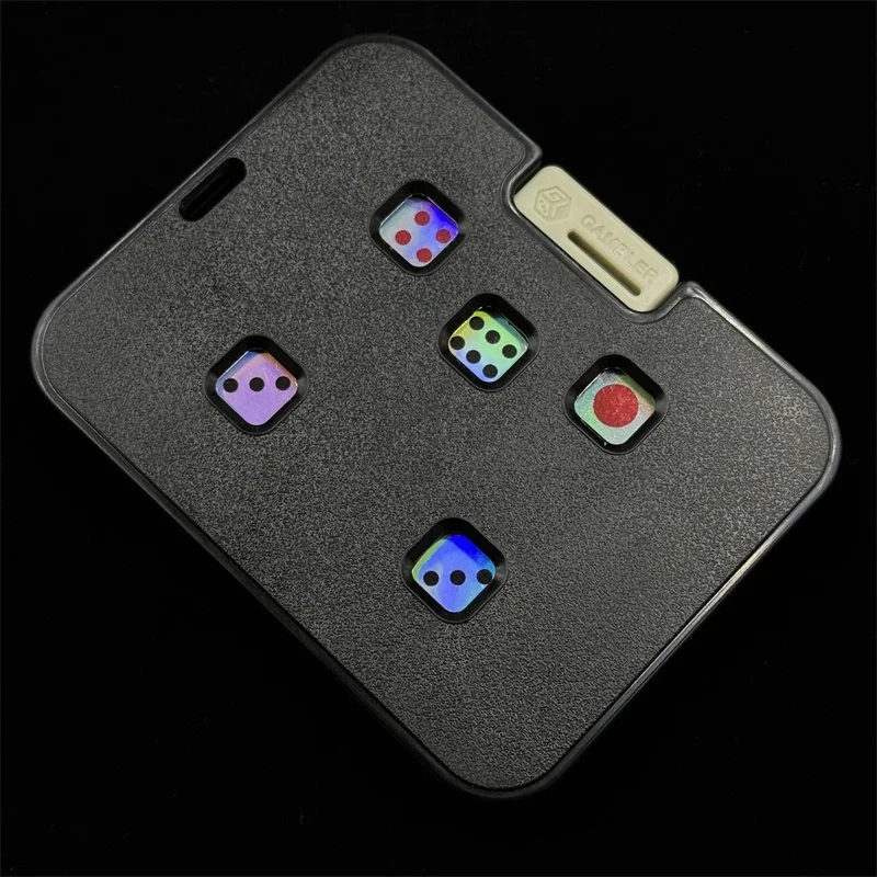 ポータブルダイス EDC ストレス解消 メカニカルカードプレ - Gaming Accessories For Table のレビューと価格