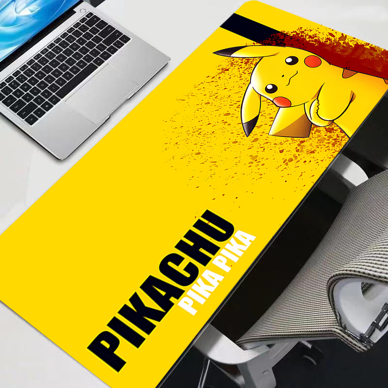 マウスパッド大 P-ピカチュウゴム PC コンピュータゲーム - Gaming Accessories For Gaming Desk のレビューと価格
