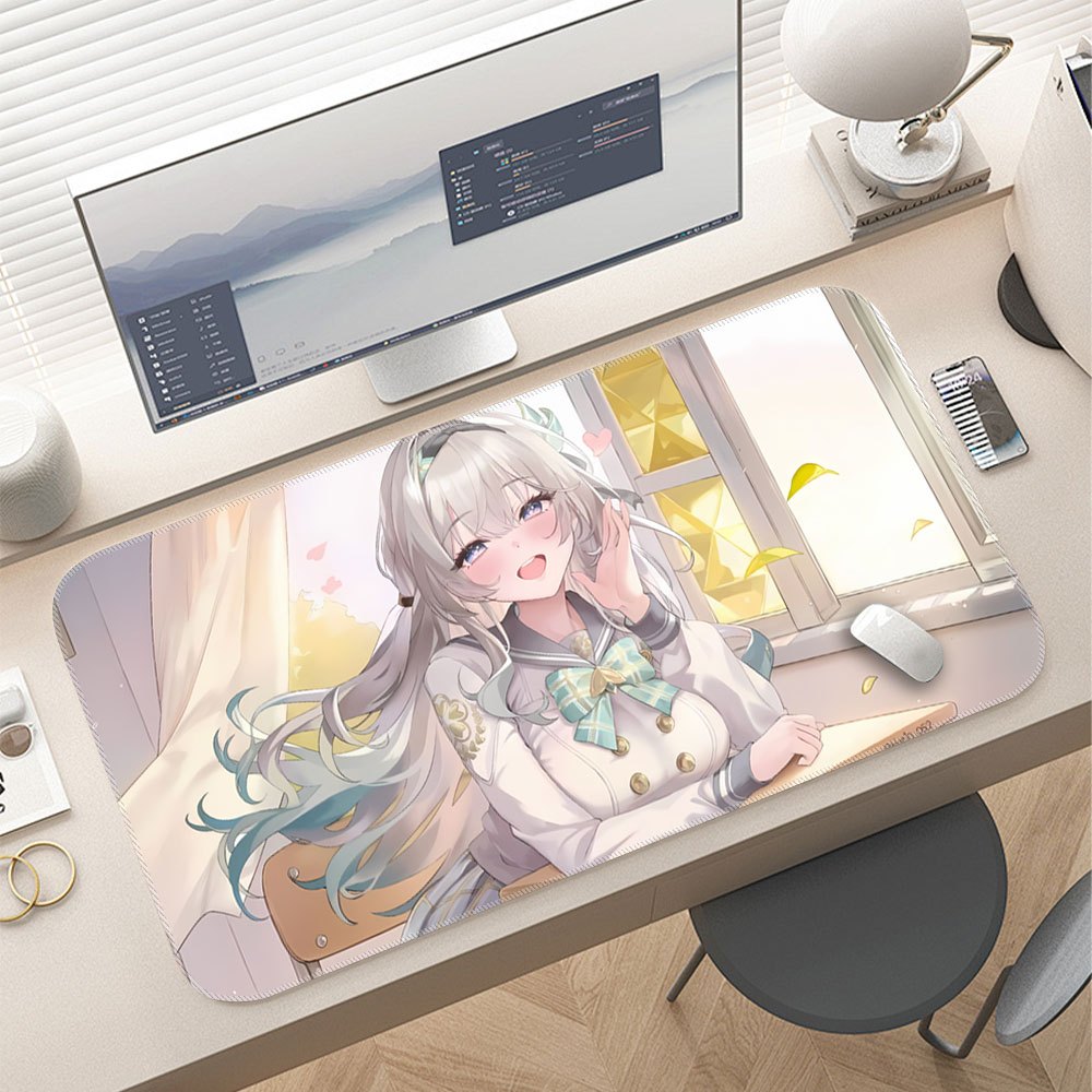 大型アニメガールマウスパッド ファイアフライ スターレール  - Gaming Accessories For Gaming Desk のレビューと価格