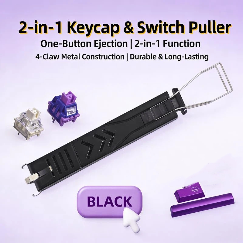 新しい 2In1 キーキャップスイッチプーラーポータブルゲー - Gaming Accessories Kit のレビューと価格