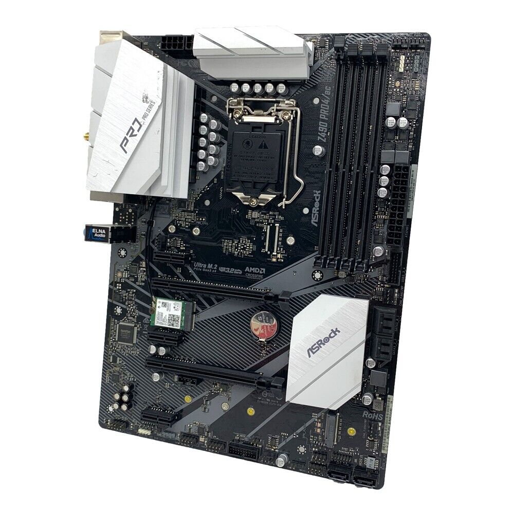 Asrock Z490 PRO4/AC マザーボード Int - Intel Cpu Core I9 のレビューと価格