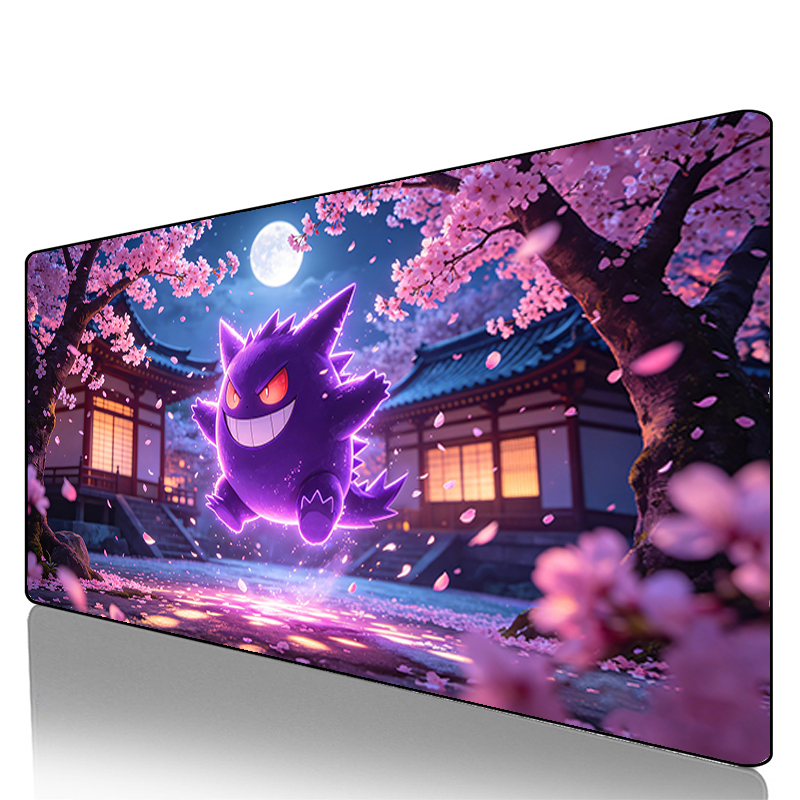 マウスパッドポケモンピカチュウゲンガーオリジナルラバーテーブ - Gaming Accessories For Table のレビューと価格