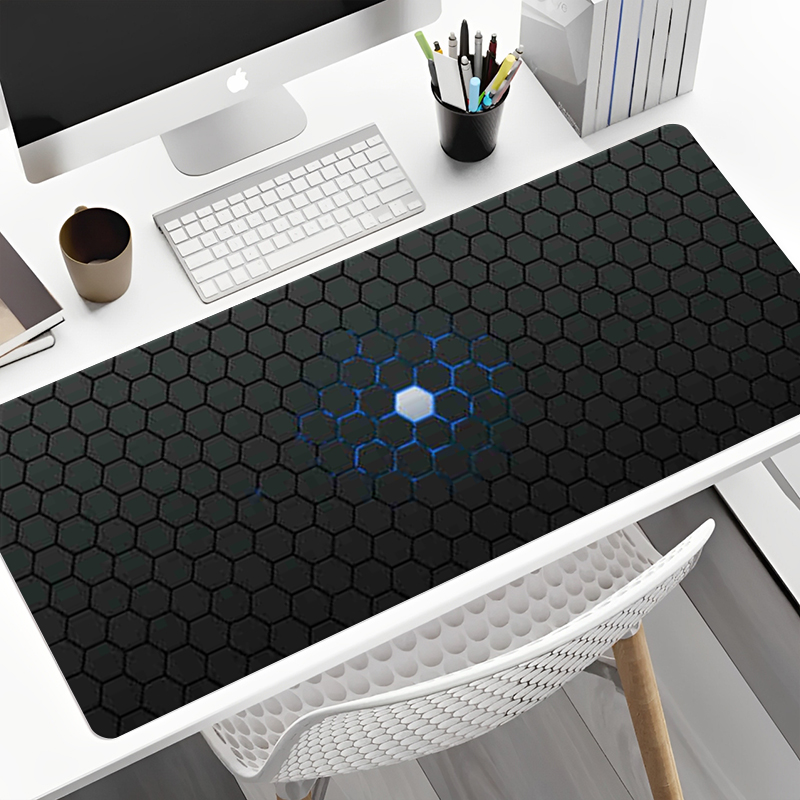 六角大型ゲーミングマウスパッド長方形 XXL 900 × 4 - Gaming Accessories For Gaming Desk のレビューと価格