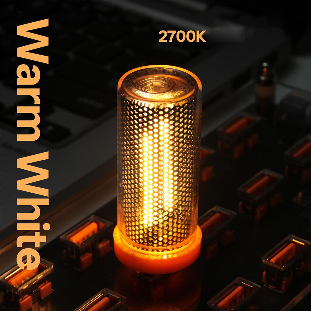RGB LED ニキシー管ライト レトロ USB 装飾ランプ - Youtube Gaming Accessories のレビューと価格