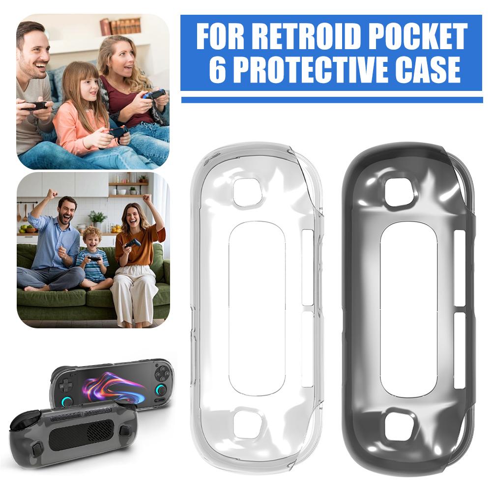 Retroid Pocket 6用保護ケース 透明TPUソフ - Gaming Accessories Dropshipping のレビューと価格