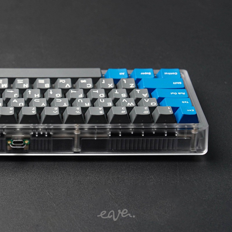 SW Eave65 シングルモード有線キーボードキット カス - Gaming Accessories Kit のレビューと価格