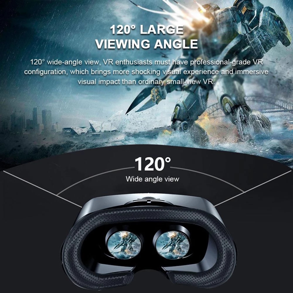 VRG Pro バーチャルリアリティ VRグラス ヘッドセッ - Gaming Accessories Mobile のレビューと価格