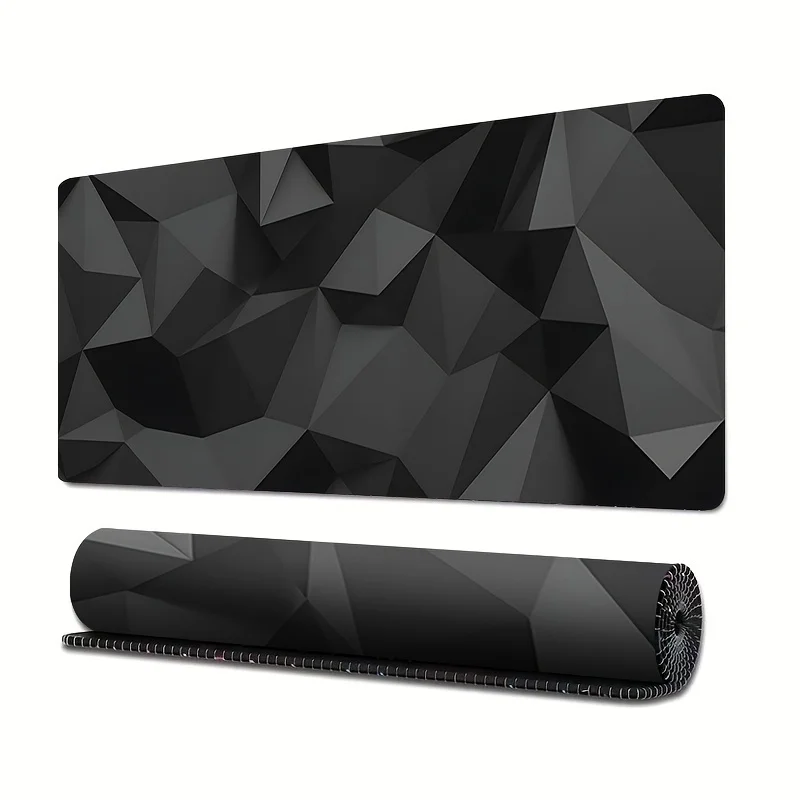 幾何学模様の大型マウスパッド 900x400x3MM デスク - Gaming Accessories Drawing のレビューと価格