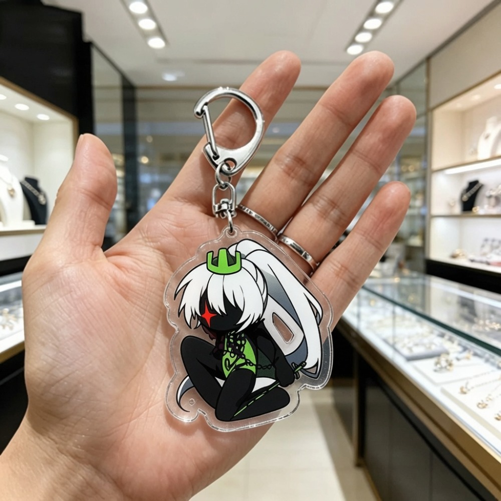かわいい漫画ちびキーホルダーアクセサリーバッグチャーム怖いゲ - Gaming Accessories Deals のレビューと価格